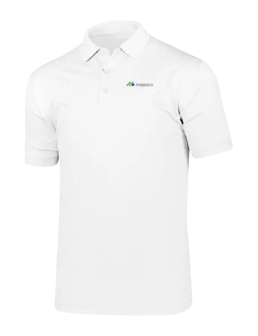 Callaway Vibrant Bright White Ventilated Polo w/Majesco Logo