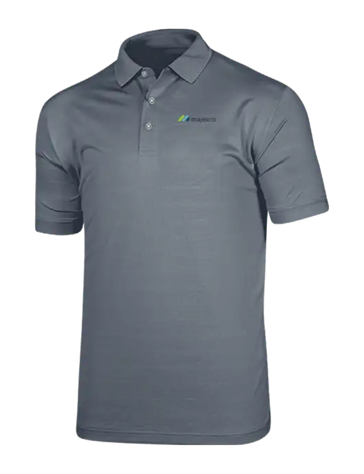 Callaway Vibrant Light Grey Ventilated Polo w/Majesco Logo