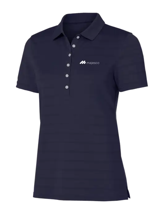 Callaway Womens Navy Ventilated Polo w/Majesco Logo