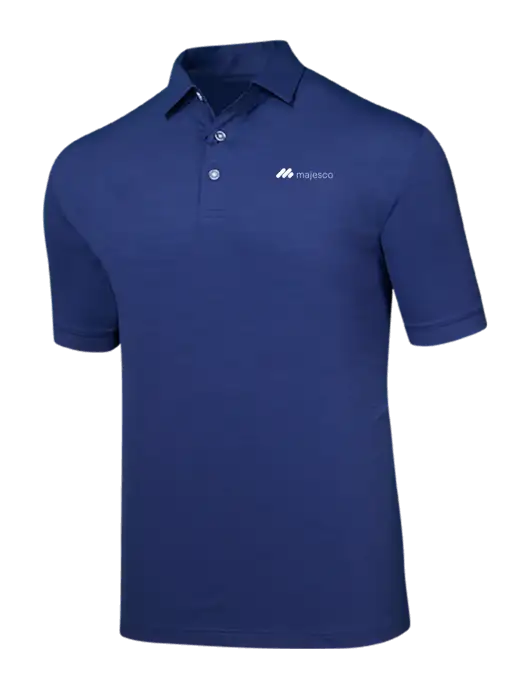 Callaway Navy Fashion Tonal Polo w/Majesco Logo