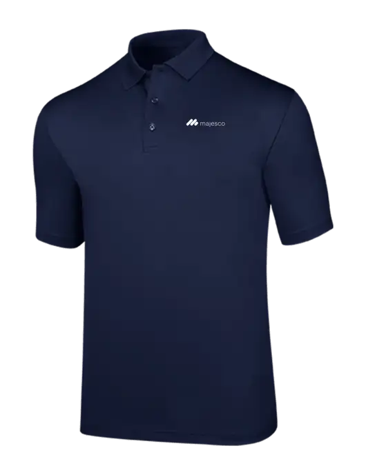 Callaway Opti-Dri Navy Chev Polo w/Majesco Logo