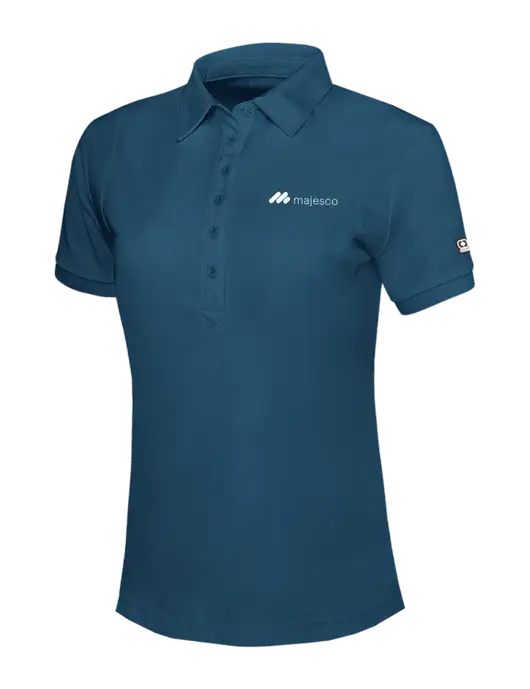 OGIO Womens Light Navy Jewel Polo w/Majesco Logo