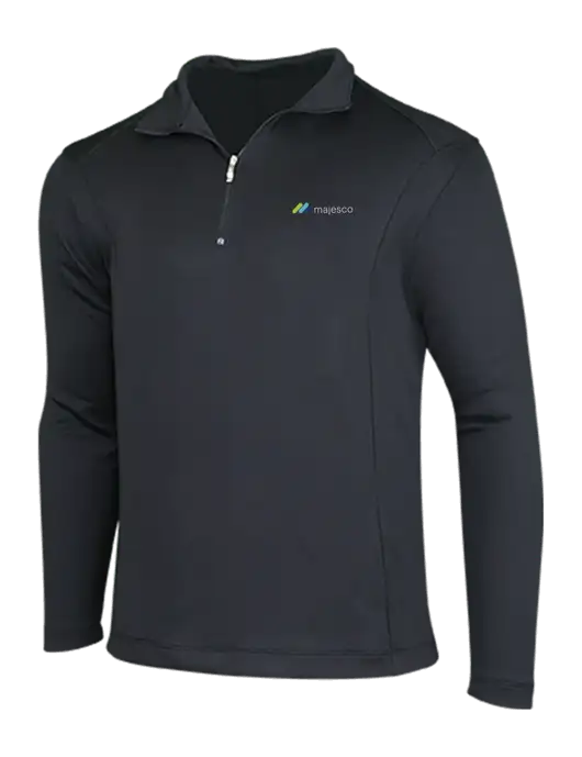 NIKE Black Sport Cover-Up w/Majesco Logo