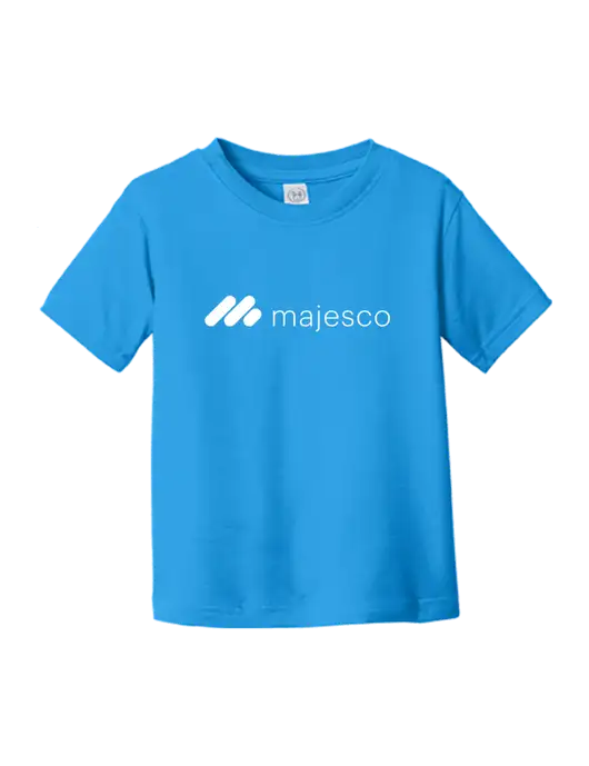 Rabbit Skins Cobalt Toddler Fine Jersey Tee w/Majesco Logo