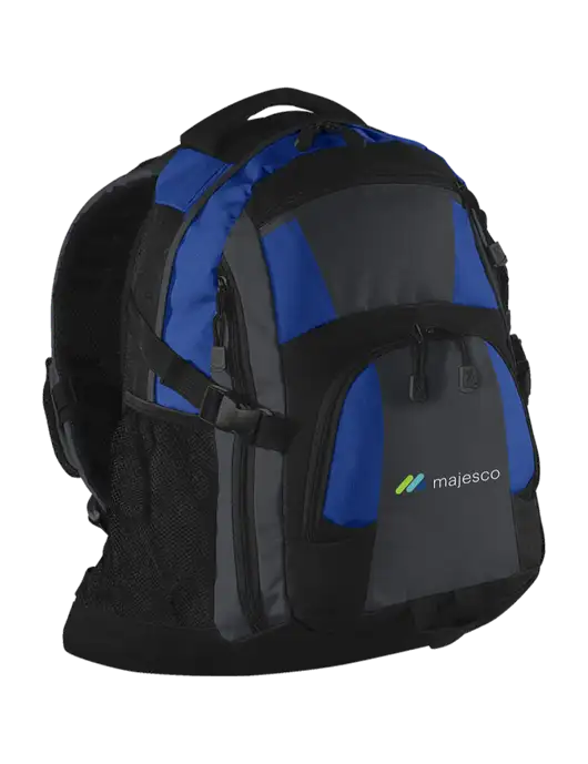 Urban Royal/Grey/Black Laptop Backpack w/Majesco Logo