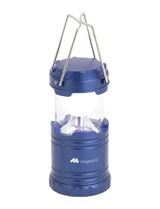 Blue Mini Retro Lantern w/Majesco Logo