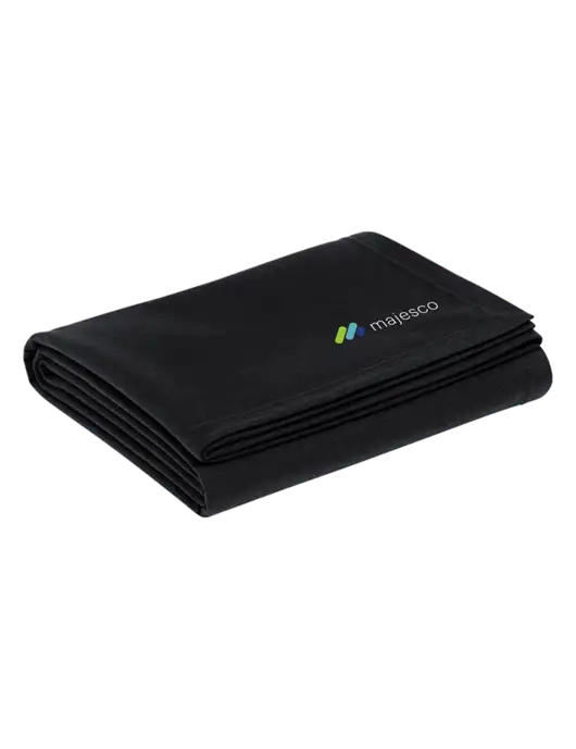Recycled Black Blanket w/Majesco Logo