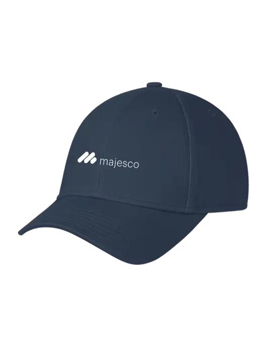 Navy Structured Cap Hook & Loop w/Majesco Logo