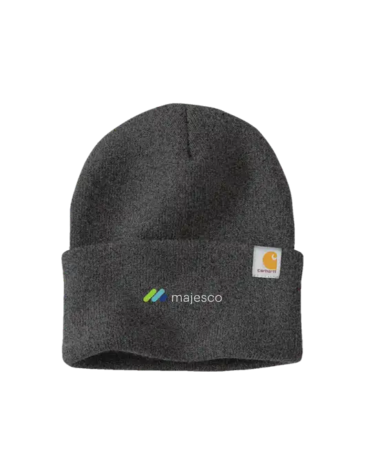 Carhartt Dark Grey Watch Cap 2.0 w/Majesco Logo