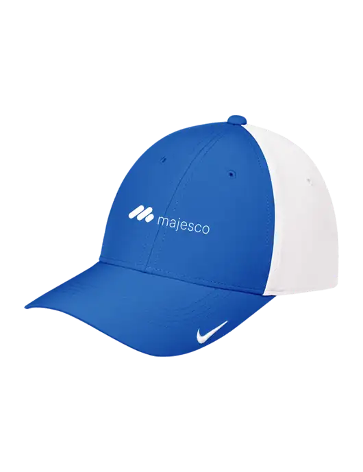 Nike Royal/White Dri-FIT Legacy Cap w/Majesco Logo
