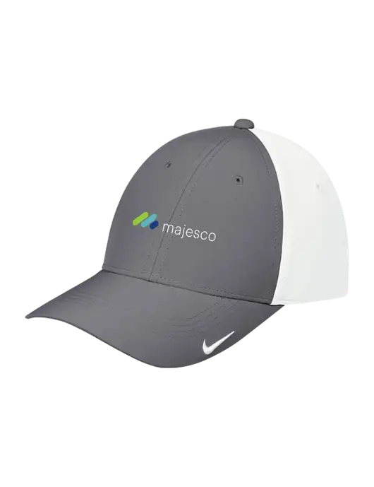 Nike Dark Grey/White Dri-FIT Legacy Cap w/Majesco Logo