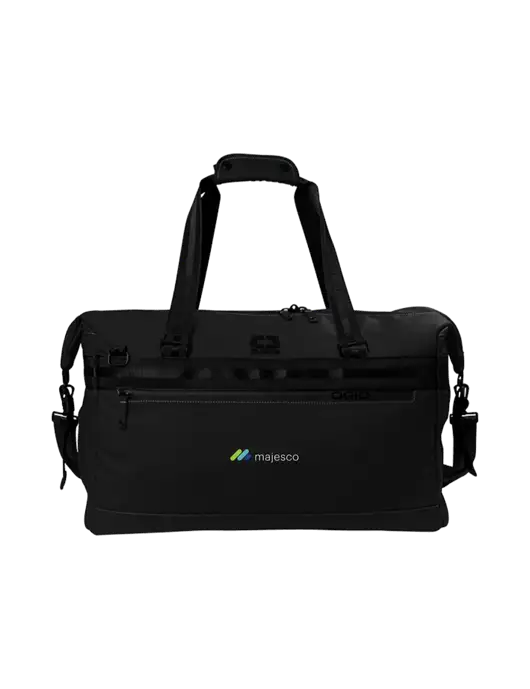 OGIO Black Commuter Duffel w/Majesco Logo