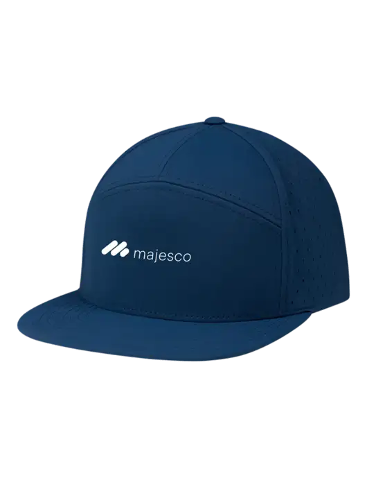 Richardson Light Navy Cannon Cap w/Majesco Logo