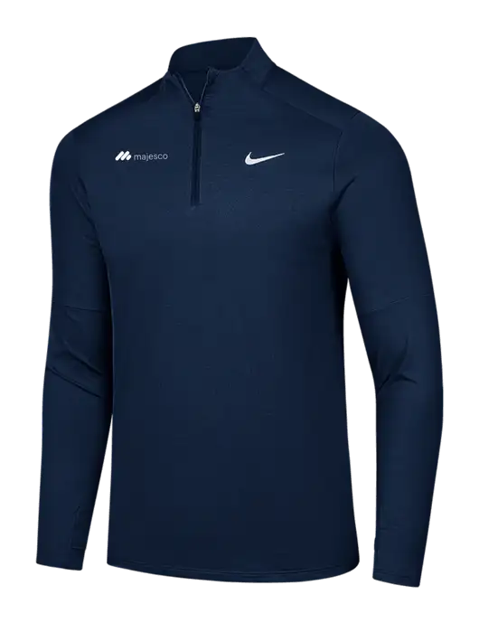 Nike Dark Navy Dri-FIT Element 1/2-Zip Pullover w/Majesco Logo