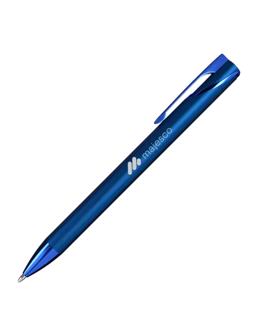Navy HyperNova Ballpoint Pen - Black Ink w/Majesco Logo
