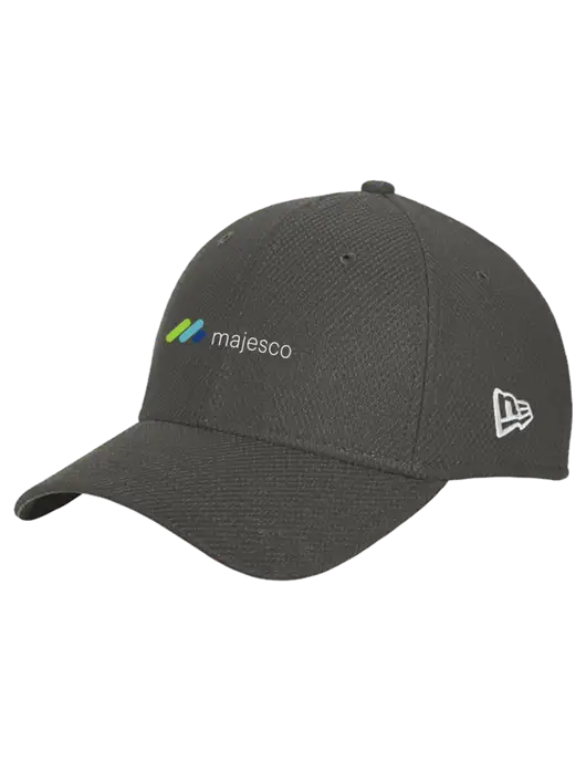 New Era Diamond Era Very Dark Grey Stretch Cap w/Majesco Logo